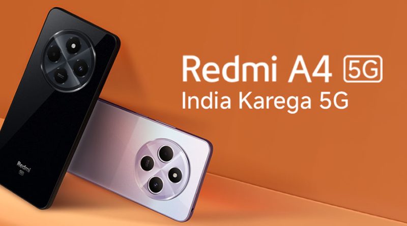 Redmi A4 5G: कम कीमत में धांसू फीचर्स, शानदार कैमरा और दमदार बैटरी